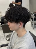 強めシャドウパーマ