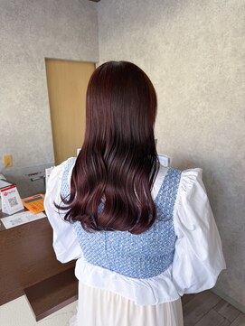 ミニム ヘアー(minim hair) 【minim×まは】ピンクブラウン