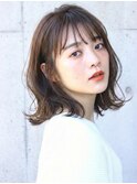 ゆるふわセミロング