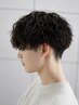 【新規限定】人気No.2men'sカット+ツイストスパイラルパーマ ¥10500