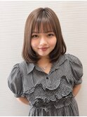 ミディアムボブ