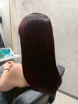 ポリマン 西新井(poliment) うねり、広がりを予防する髪質ケアストレート 暗めカラー