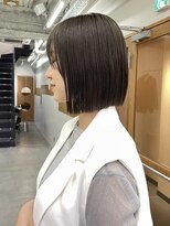 ニール 名古屋 伏見 丸の内(NEELU)&nbsp;オリーブグレージュ×ボブ