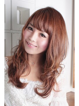 コンフェティ ルピナス山之手店(Confetti) 30代40代50代60代　愛されゆるふわエアリー 艶感+ピンクブラウン