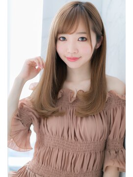 ローレン(LOREN) ＊LOREN＊さらさらダメージレスストレート美肌グレージュロング