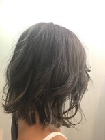 ヘアサロンエム 大宮東口(HAIR SALON M) 外ハネボブ/アッシュブラウン/ネオウルフ/デザインカラー