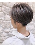 小顔#ハンサムショート#大人かわいい#イメチェン