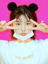 ダービー(THE DERBY)&nbsp;【THE DERBY】1UP!!!  #ココアブラウン#前髪#大人かわいい