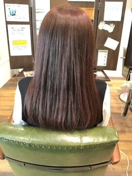 美容室 エス 加賀野店(es) 重めミディ