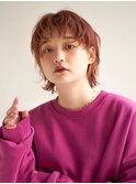 顔型別ヘアスタイル特集/マロンベージュ/Aラインボブ/新宿
