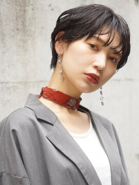 アトリエ フェム(atelier.fem) 暗髪がオシャレなニュートラルマッシュショート