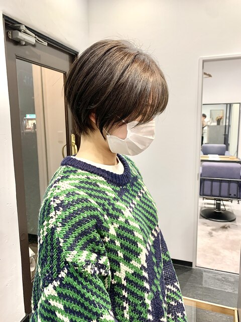 黒髪ロングストレートロブヘア暖色系カラー金髪ボブエギョモリ