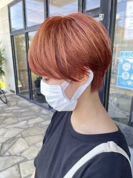 シャンプー ボーイ 宮崎柳丸店(SHAMPOO BOY) コーラルオレンジ