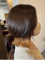 スタジオフェリース ウルフレイヤー裾インナーカラー