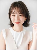サイドバング艶感モテ髪ミストバング美髪大人可愛いうる艶髪
