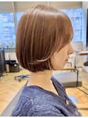10代20代30代ショートボブ丸みショート髪質改善似合わせカット