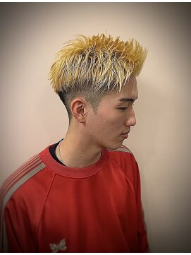 ゴートバーバー(GOAT BARBER) ツーブロ スパイキーショート