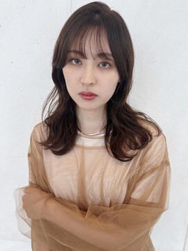 トリコ ショップアンドヘアサロン(tricot shop hair salon) ロングヘア/オレンジベージュ