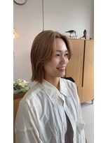 ミリ 奈良店(mm)&nbsp;ワンホン風ボブスタイル