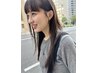 【小林指名限定】カット+ポイント酸性ストレート+リノケア ¥15400~
