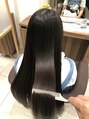 アッシュ 豊田店(Ash) 縮毛矯正でキューティクルが整う事で光を反射します
