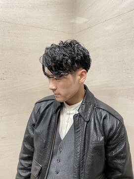 プラウド(PROUD) ビジネスマンパーマスタイル/田町/理容室/七三