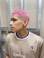 メリケンバーバーショップ トーキョー(MERICAN BARBERSHOP TYO)&nbsp;ハイライト/マッシュパーマ/ウルフ/アッシュブラック245