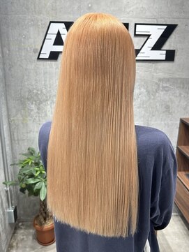 オルズ 渋谷(ALLZ) ハイトーンオレンジダブルカラーケアブリーチケアカラー