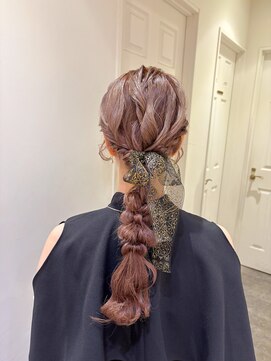 コル(CoL) 大人気！王道編みおろしアレンジ♪