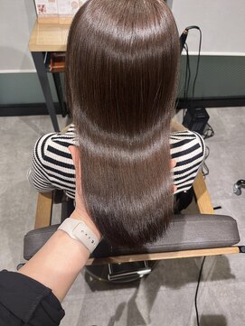 テラスヘア 三条(TERRACEhair) 透明感ブラウンベージュ