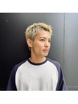 ランディ(RANDY)&nbsp;メンズ　金髪スパイキーショート【RANDY】