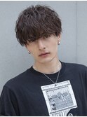 【小久保style】ベリーショートニュアンスパーマグレーベージュ