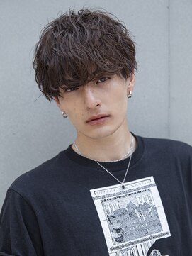 シティ(CITY) 【小久保style】ベリーショートニュアンスパーマグレーベージュ