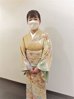 横濱ハイカラ美容院(haikara美容院)&nbsp;訪問着着付けとヘアセット
