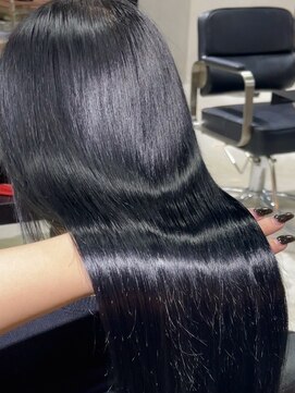 シェノン 心斎橋(CHAINON) ブルーブラック/髪質改善カラー/艶髪/心斎橋