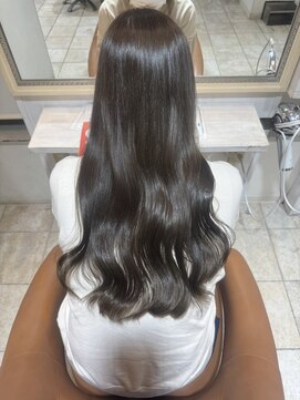ヘアースペースブルーム リアン 岡町店(HAIR SPACE BLOOM Lien) オリーブベージュ