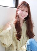Myrtille☆ロングレイヤーカット×モカベージュ