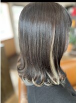 エイチ ヘア デザイン セカンド(h Hair Design 2nd.) 外ハネインナーカラー