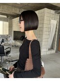 ストレートミニボブ