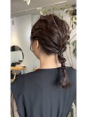 ヘアアレンジ/ヘアセット/編み込み