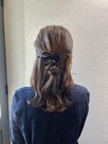 シャルムバイケンジ(Charm.by KENJE)&nbsp;【ハーフアップ】結婚式/浴衣/着付/銀座/ヘアセット/アレンジ