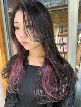 美容室 ビ フェスカ(B FESCA) インナーカラー/パープル/バイオレット/レイヤースタイル
