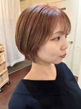 ツタ(tuta) ナチュラルショートボブ