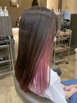 アルターリール(aL ter Rire) 暗めカラー/デザインカラー/フェイスフレーミング/福原遼華/鎌取