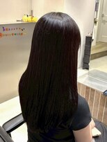 ファルベ(Farbe) 黒髪/オリーブグレー/小顔/ココアベージュ