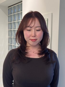 レイヤーカット レッドブラウン 表参道/外苑前/南青山/原宿