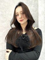 ロンド ジュルード 名古屋(Lond jeloud) 韓国風 レイヤーカット 巻いても可愛い扱いやすいもち良いカット