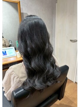 ビス ヘア アンド ビューティー 西新井店(Vis Hair＆Beauty) 大人可愛い小顔くびれボブダークアッシュグレージュブリーチなし