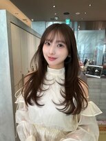 ルームバイシー 新宿(Loom. by Sea)&nbsp;イメチェン×ピンクベージュ[アンブレラカラー/前髪]