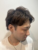グラスヘア 流川店(Grass Hair)&nbsp;束感アップバングショート【別府駅徒歩10分】【メンズ美容室】